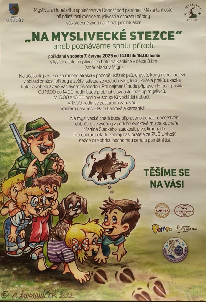 na myslivecké stezce