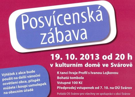 Posvícení 2013