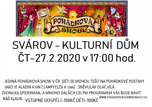 pohádková show